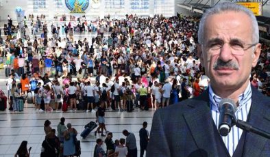 Hava yolu yolcu trafiğinde rekor artış! Bakan Uraloğlu rakamlarla açıkladı