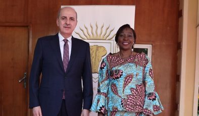 Meclis Başkanı Kurtulmuş Fildişi Sahili Senato Başkanı ile görüştü