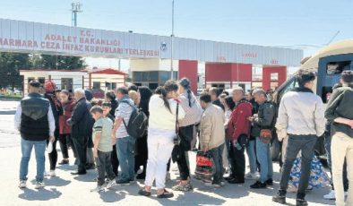 Hapiste oldukları için seviniyoruz