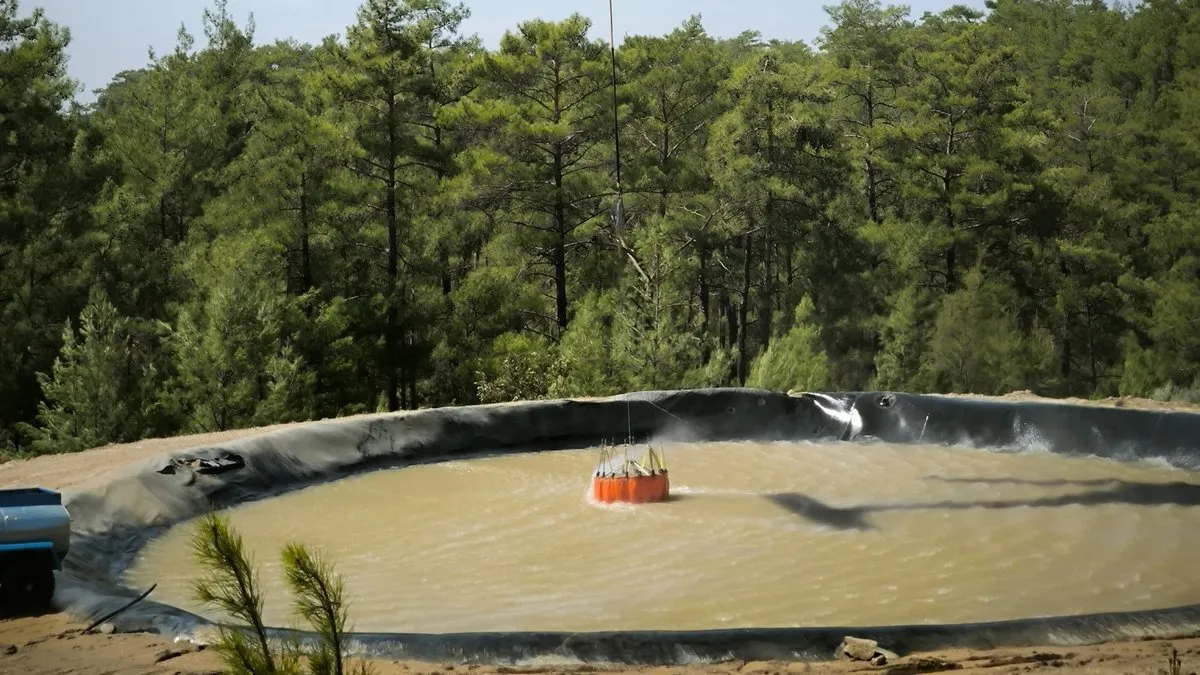 Muğla’daki orman yangını kısmen kontrol altında