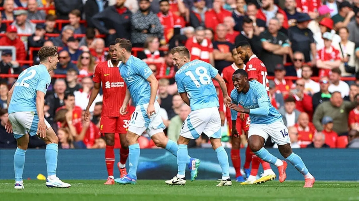 Nottingham Forest, 55 yıl sonra Liverpool’u deplasmanda yendi