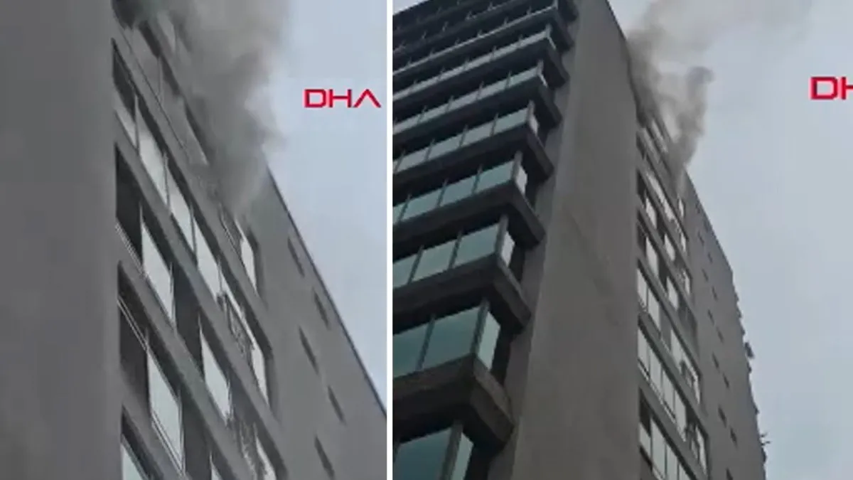 Şişli’de rezidans yangını: İtfaiye ekipleri sevk edildi