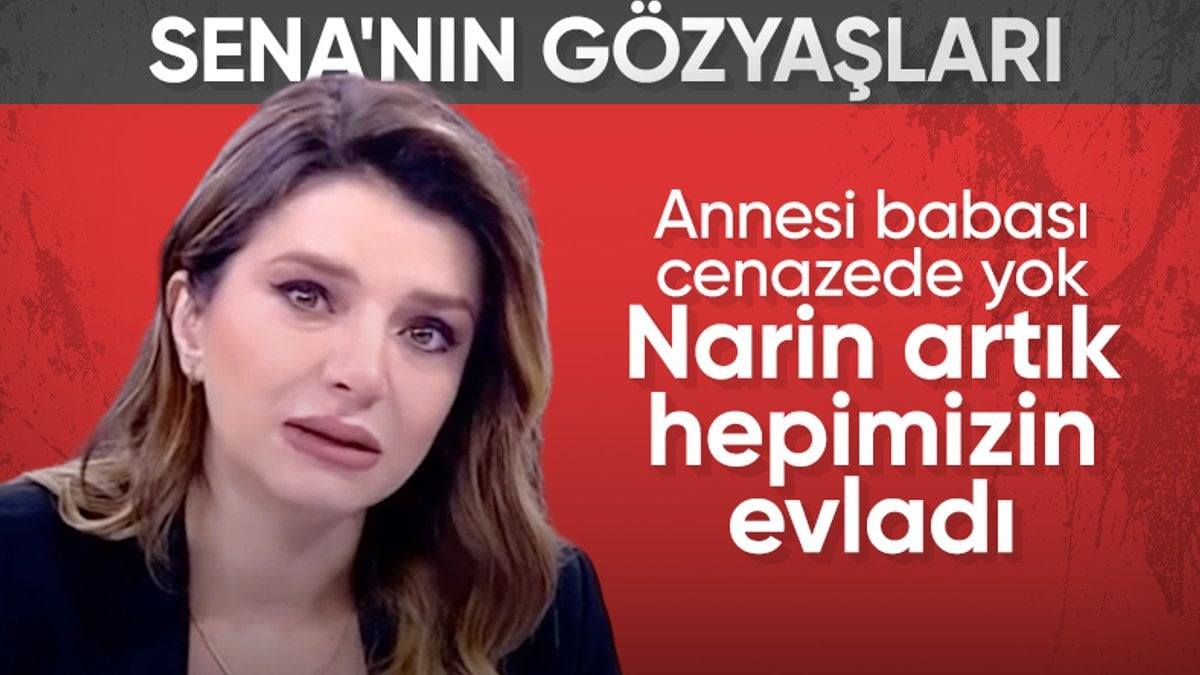 Türkiye Narin’e ağlıyor: Sunucu Sena Alkan gözyaşlarını tutamadı