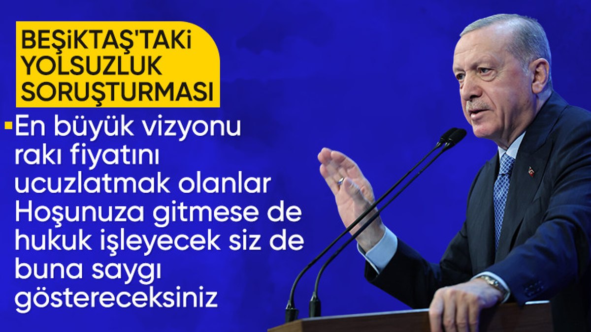 Cumhurbaşkanı Erdoğan’dan Özel’e: Yargıyı baskı altına alarak netice elde edemezsin