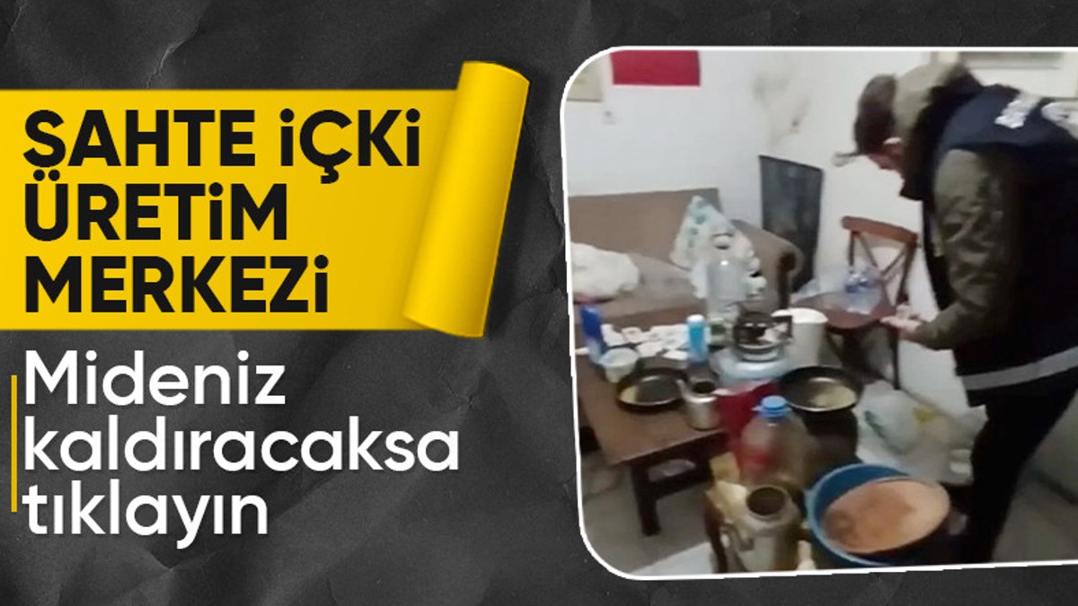 İstanbul’da sahte içki ölümleri: Üretim yapan depoya polis baskını düzenlendi
