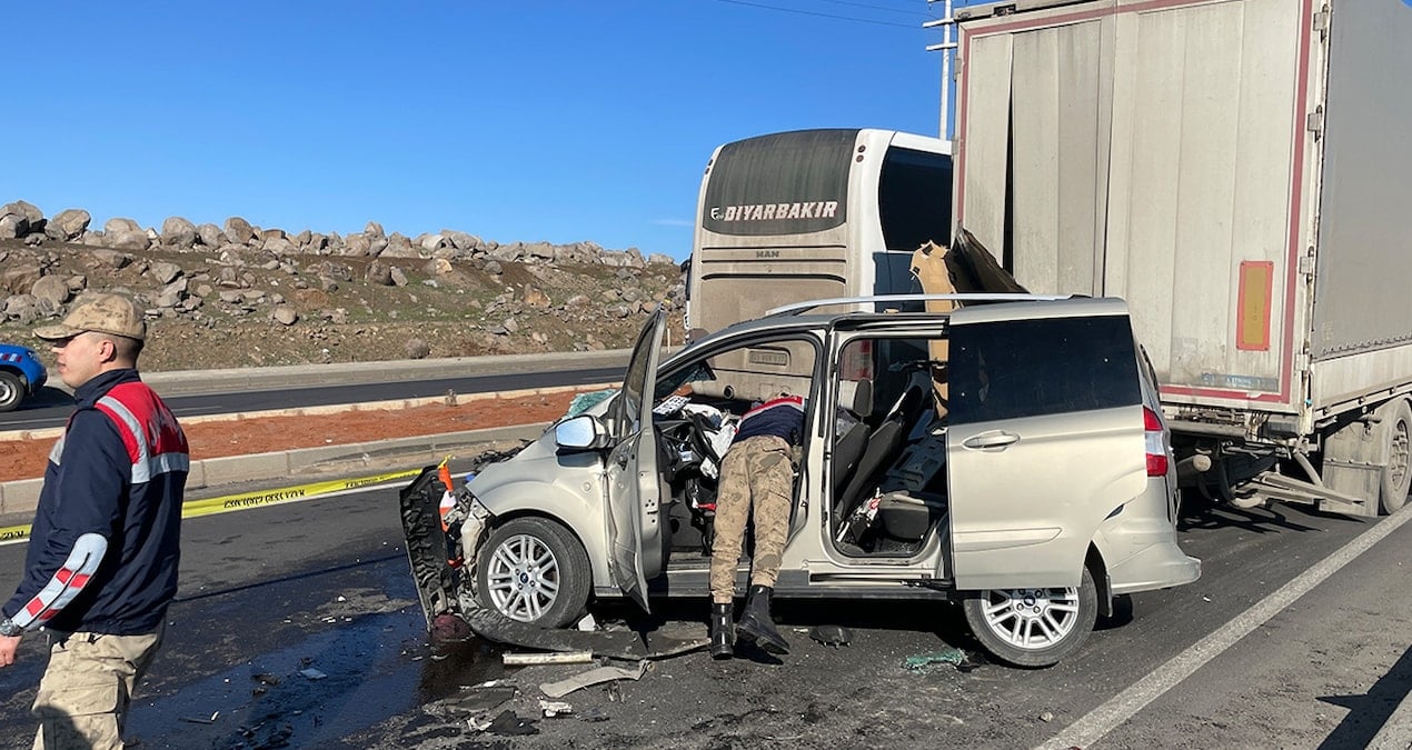 Şanlıurfa’da feci kaza: 1 ölü, 1 yaralı