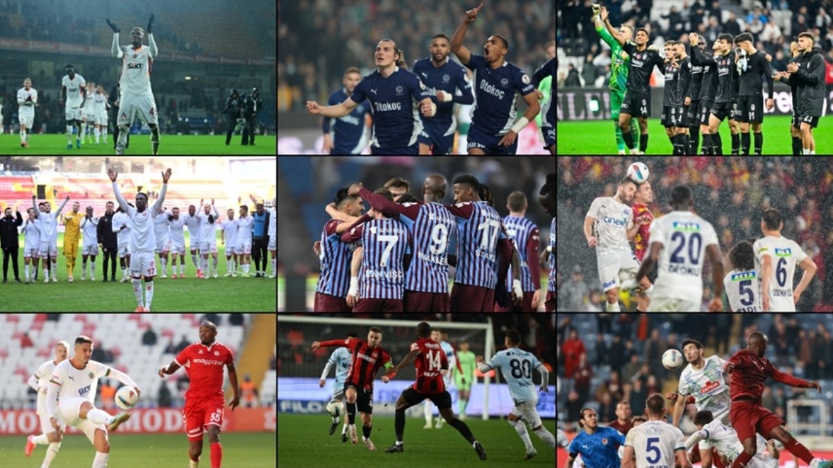 Süper Lig’de 19. haftanın ardından oluşan puan durumu ve 20. haftanın fikstürü