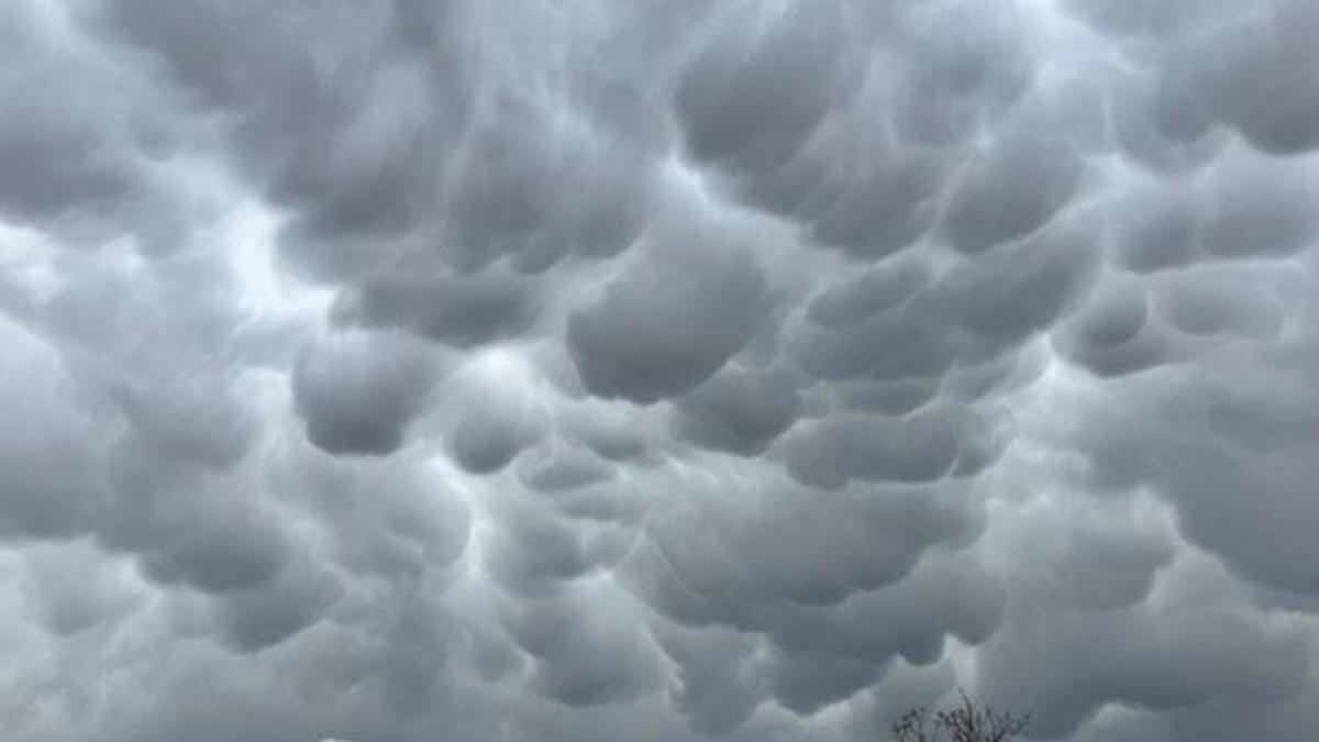 Hatay’da Mammatus bulutları görüldü