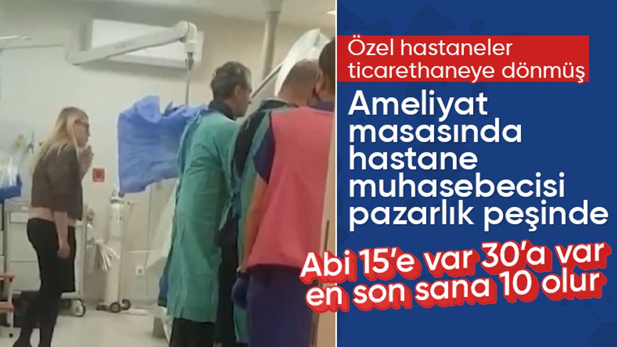 İstanbul’da özel hastanede pazarlık: İnceleme başlatıldı