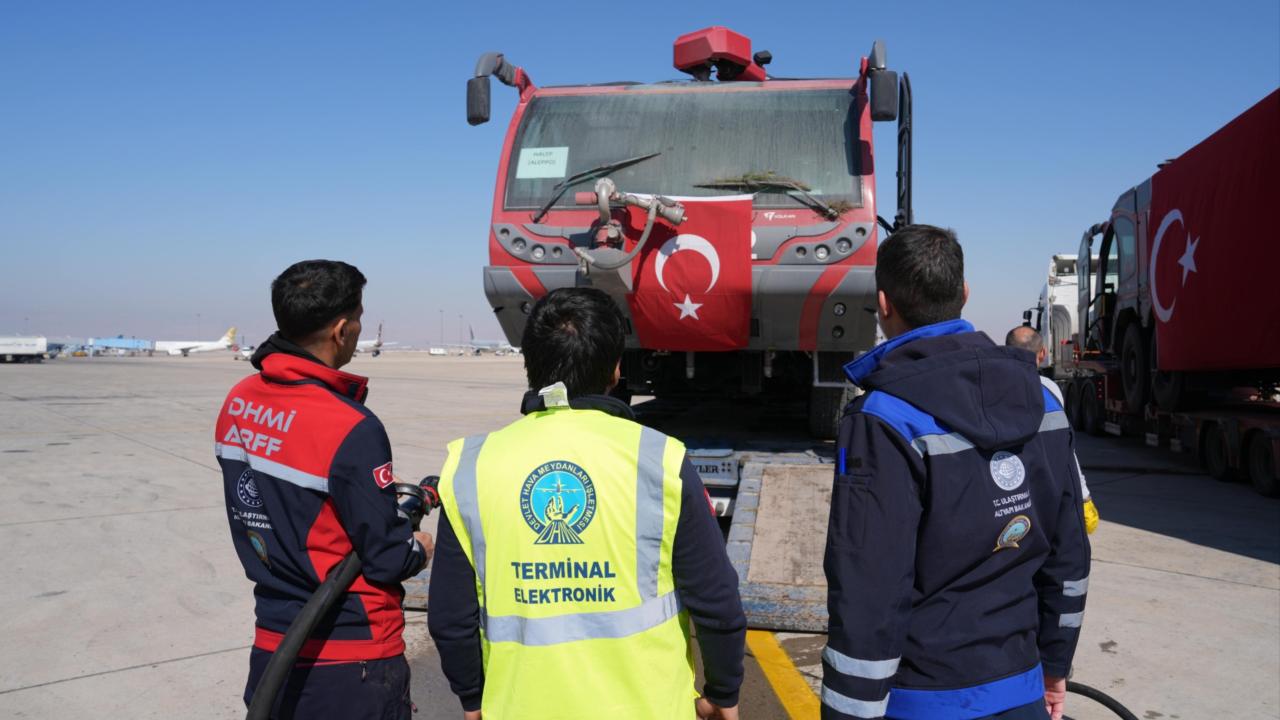 Türkiye Şam Havalimanı’nı yeniliyor