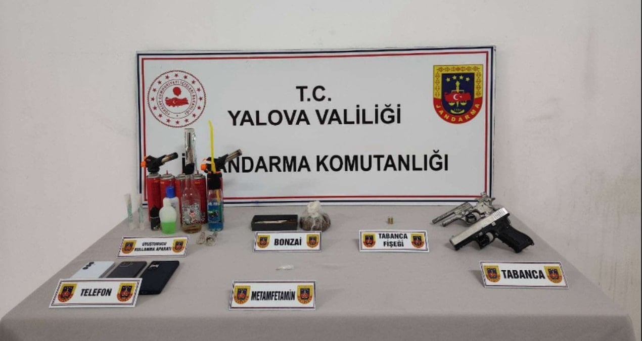 Yalova’da uyuşturucu operasyonu: 4 gözaltı