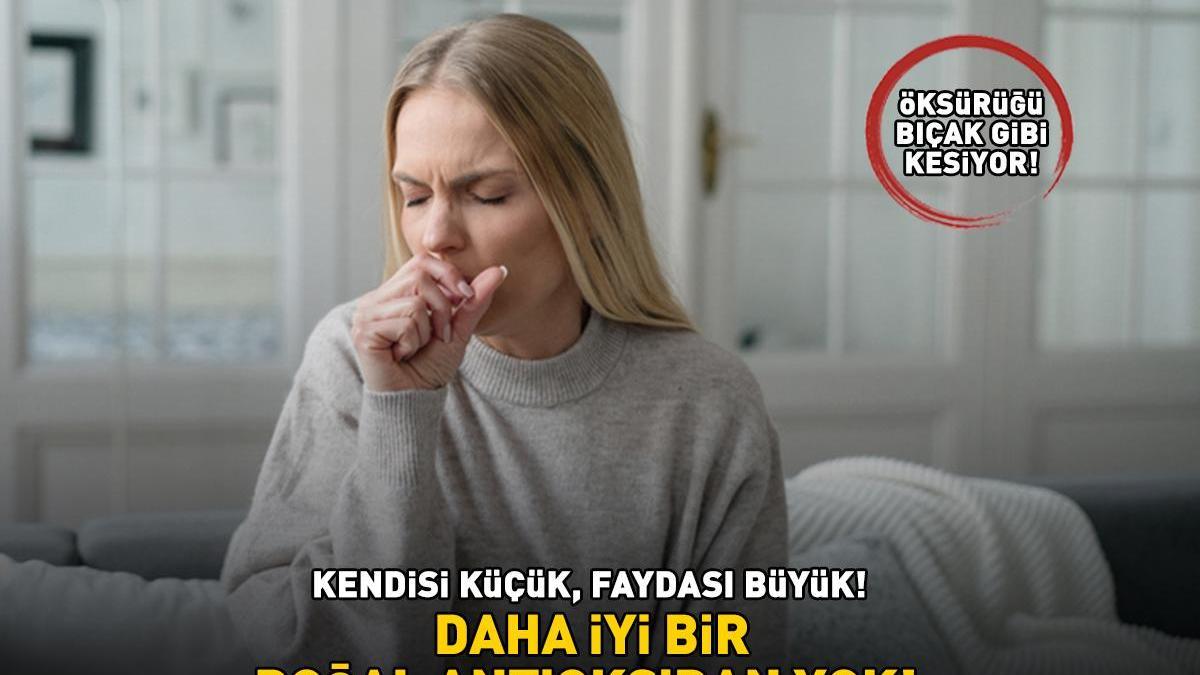 Faydaları saymakla bitmiyor! Daha iyi bir doğal antioksidan yok! ‘Öksürüğü bıçak gibi kesiyor, balgamı akciğerden söküp alıyor!’