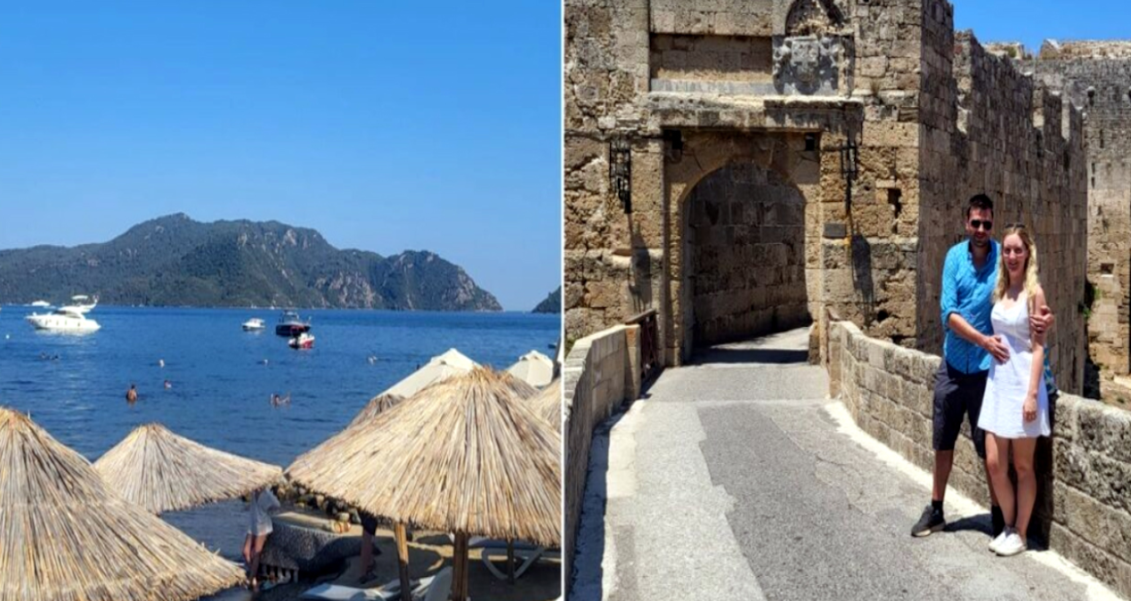 İngiliz gazeteciyi turistik ilçede şok eden hareketler