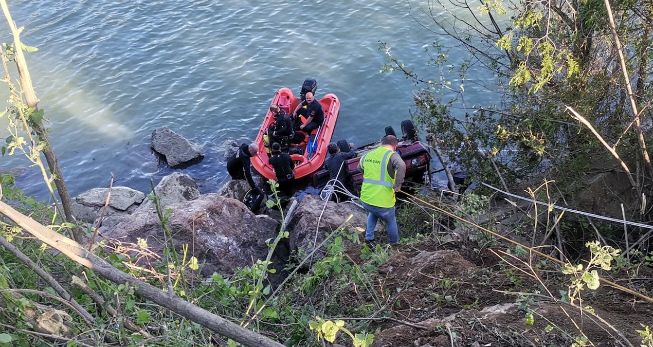 Samsun’da otomobil baraj gölüne uçtu: 1 ölü